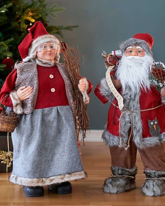 Figuriner till jul pussel på nätet
