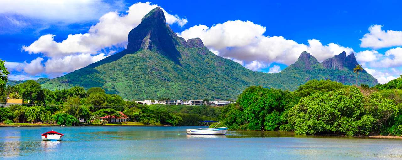 Mauritius ö Pussel online