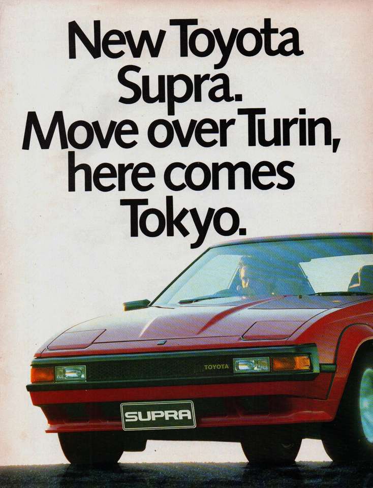 1984 Toyota Celica Supra Online-Puzzle