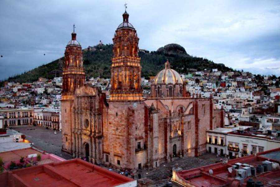 kerk van zacatecas mijn land legpuzzel online