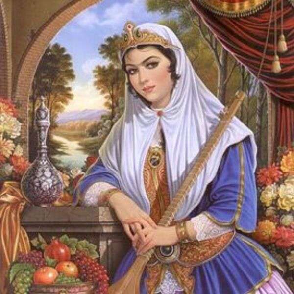 Dama di Persia - Arte 1 puzzle online