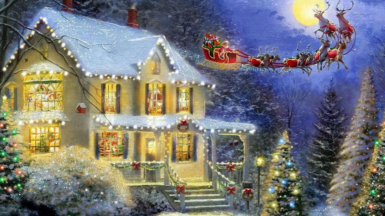 Karácsony este online puzzle