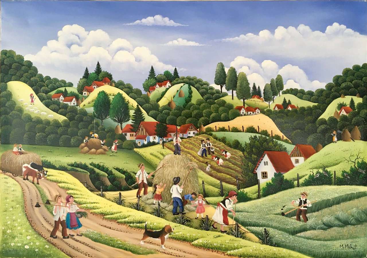 in our village jigsaw puzzle online
