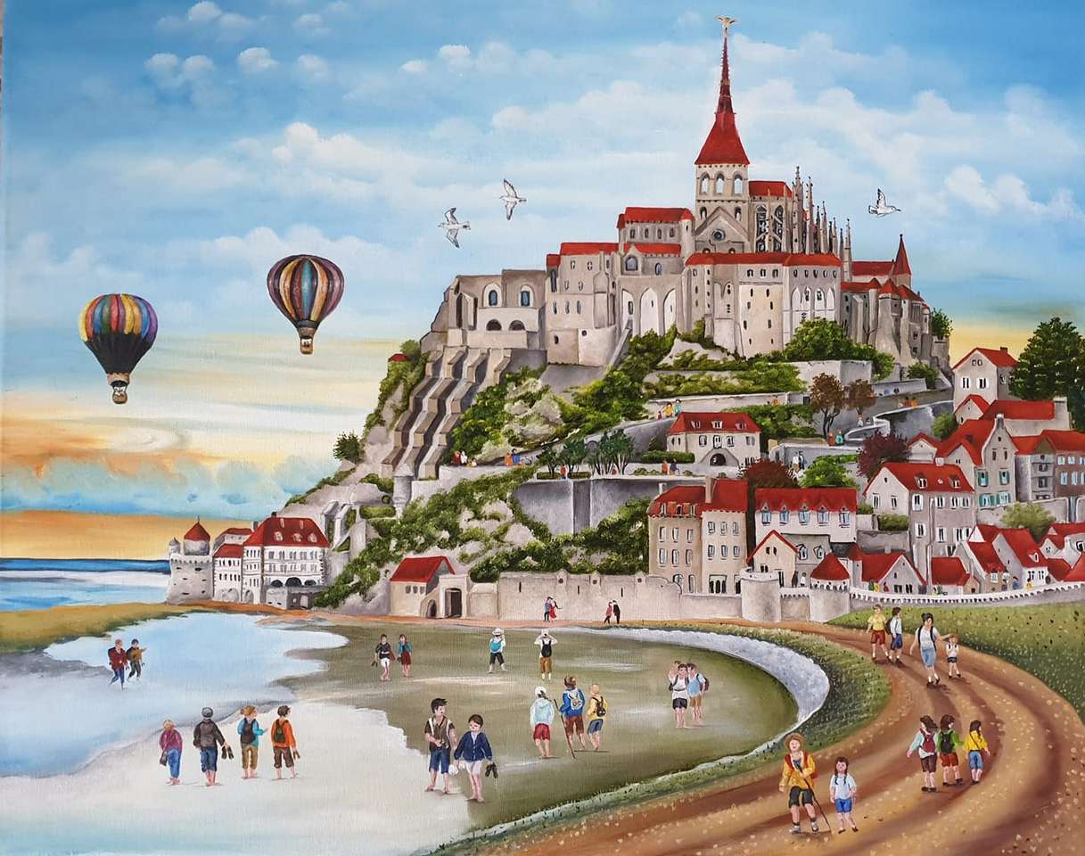 fortress on the shore jigsaw puzzle online