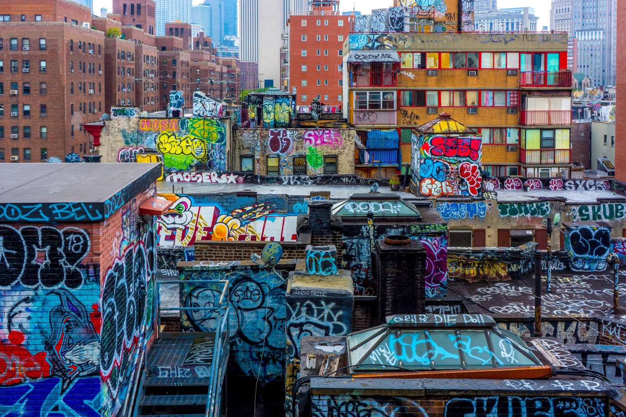графити - Ню Йорк онлайн пъзел