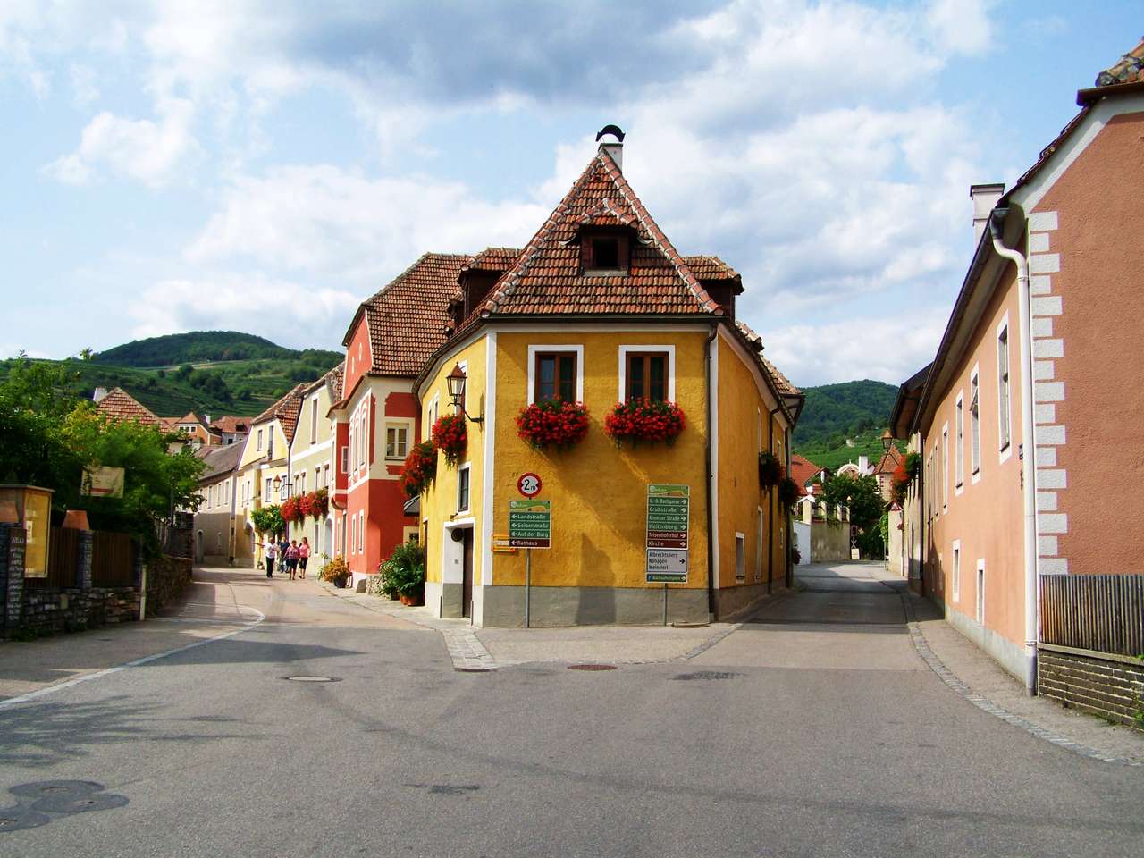 Weißenkirchen in der Wachau пазл онлайн
