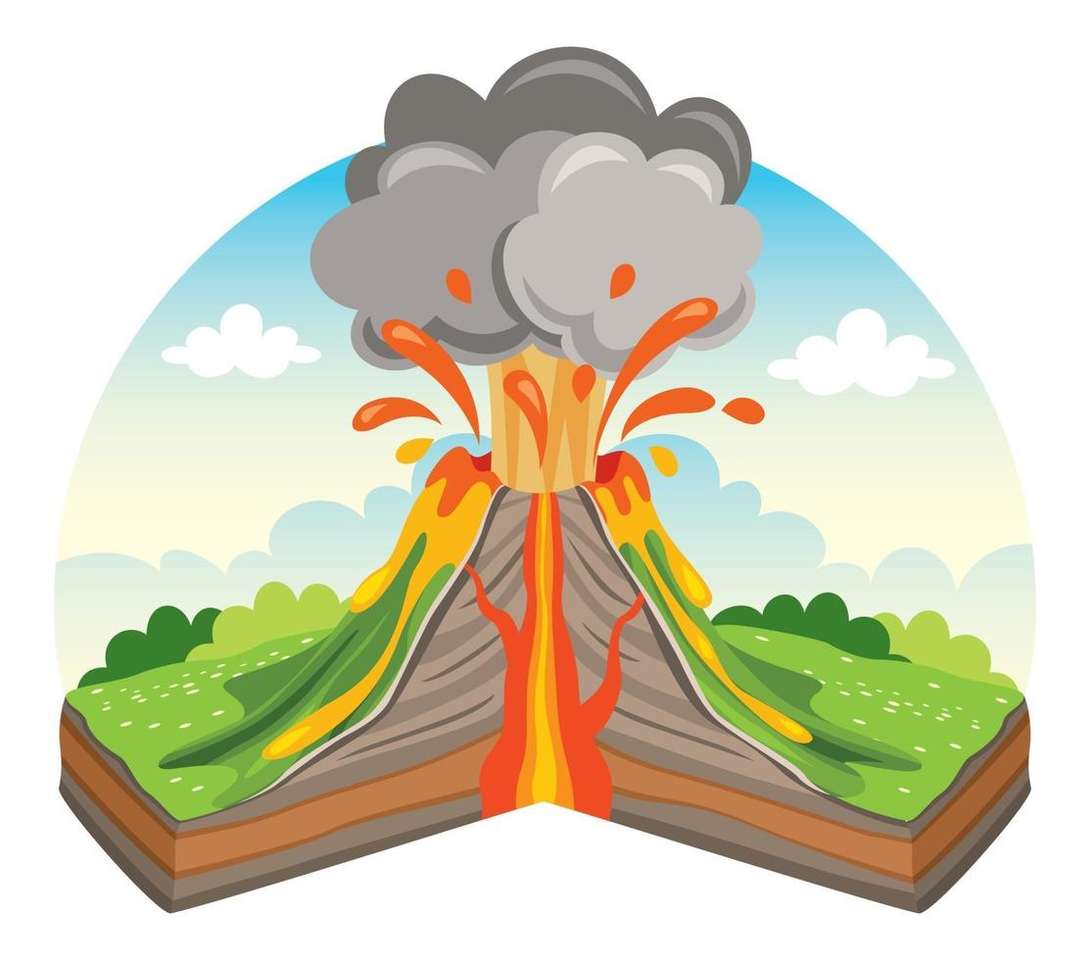 volcano for kids jigsaw puzzle online