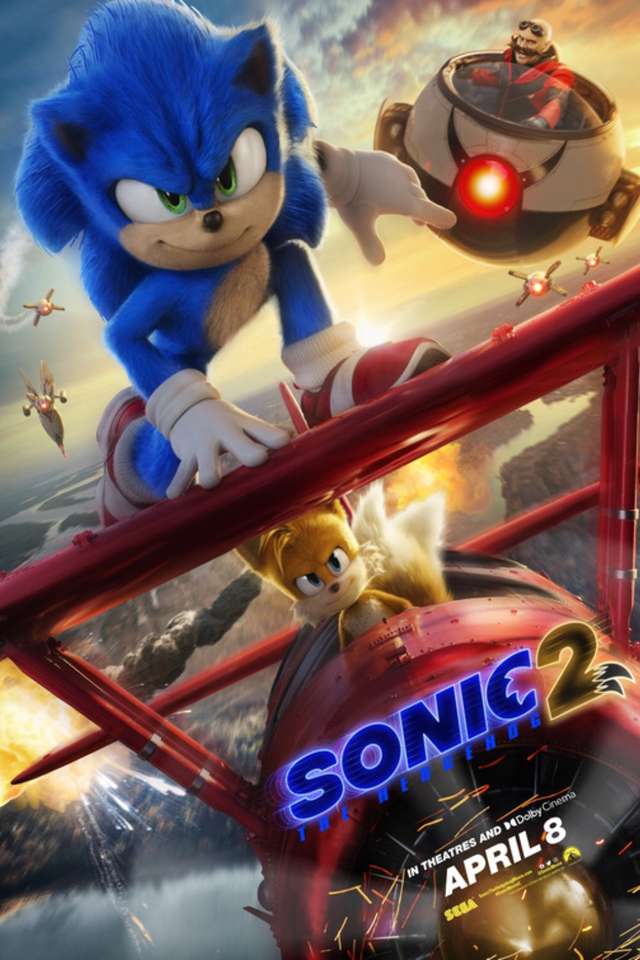 Afiche de la película Sonic the Hedgehog 2 rompecabezas en línea