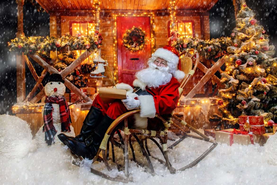 Дед Мороз онлайн-пазл
