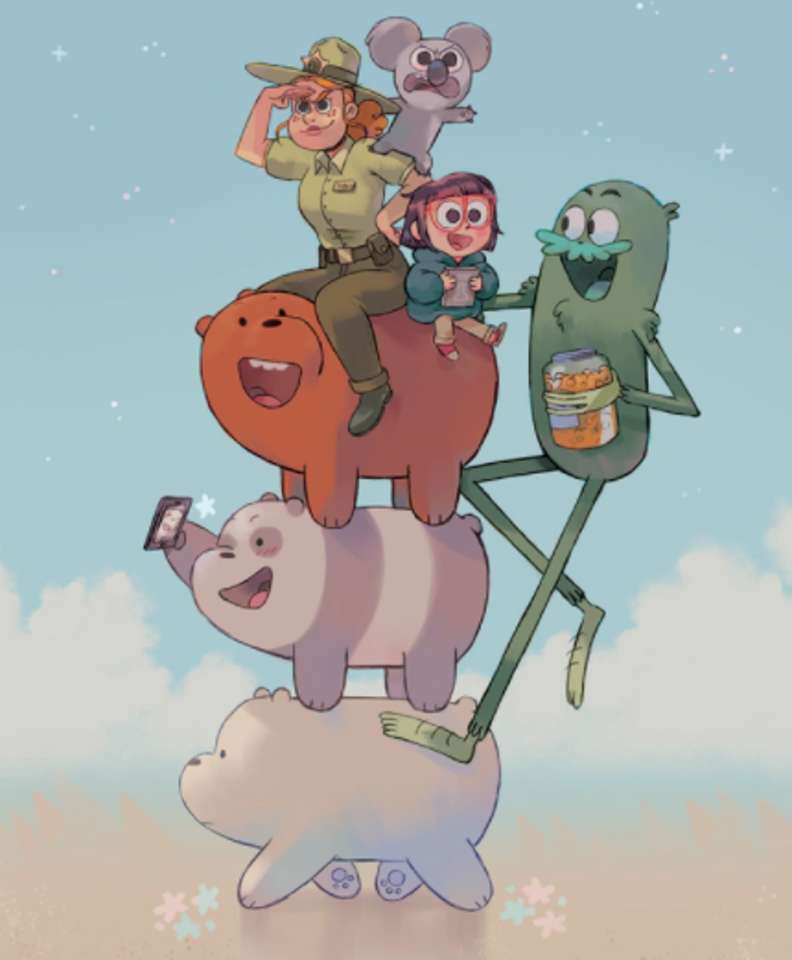 We Bare Bears: migliori amici! puzzle online