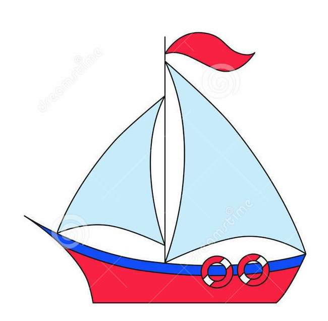 Puzzle loďka ze školky skládačky online