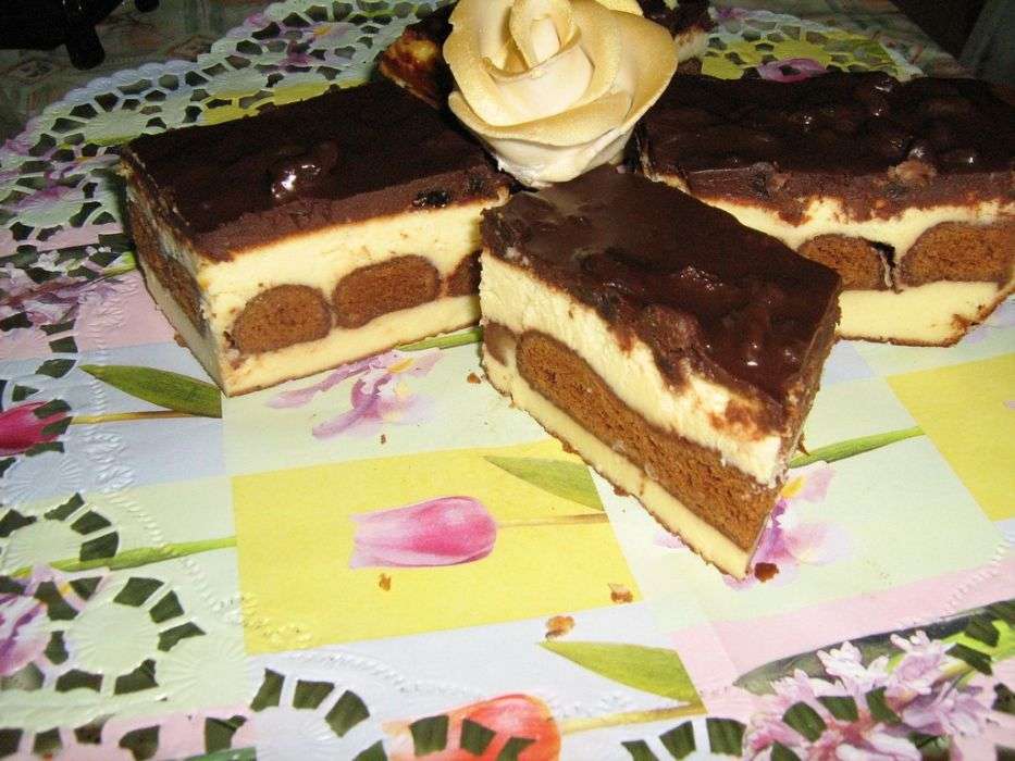 Cheesecake cu turtă dulce puzzle online