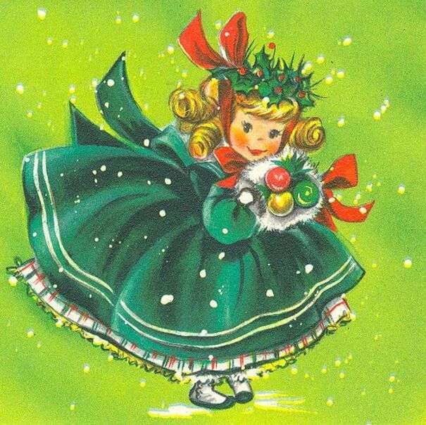 Christmas # 38 - Beautiful Christmas Doll online puzzle
