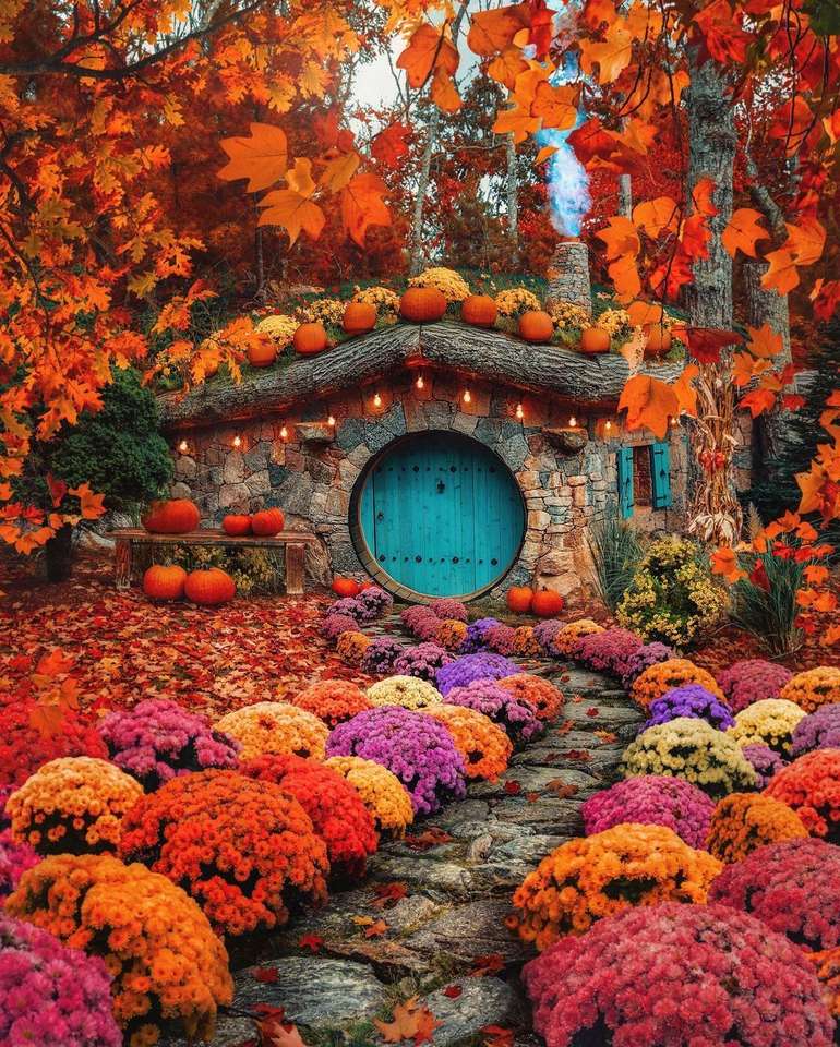 Podzimní barvy skládačky online