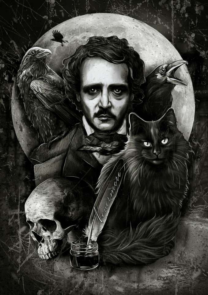 Edgar Allan Poe Online-Puzzle