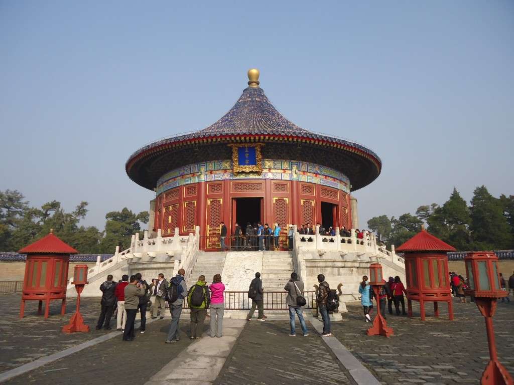 Himmelens tempel i Peking pussel på nätet