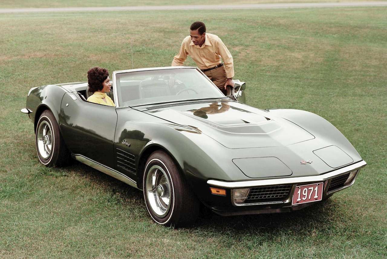 Chevrolet Corvette decapotabilă LT-1 din 1971 puzzle online