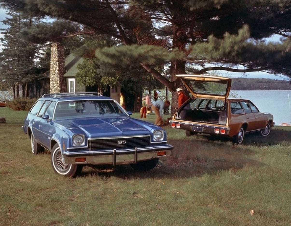 1973 Chevrolet Chevelle Malibu SS комби онлайн пъзел