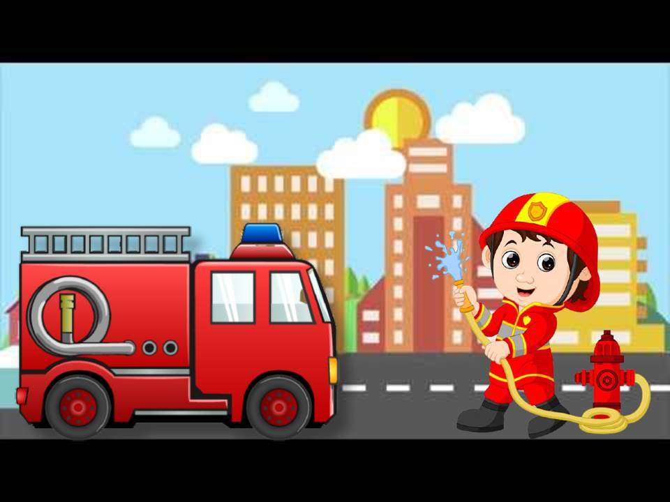 Feuerwehr-Puzzle Online-Puzzle