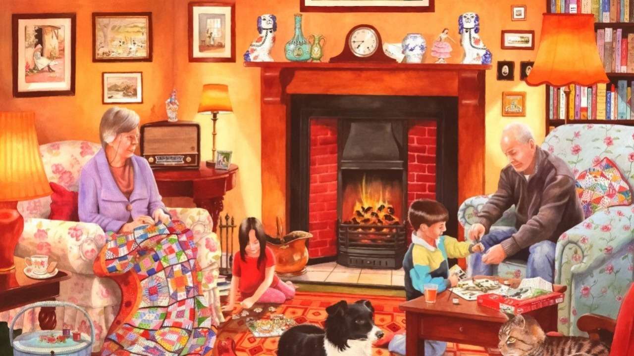 Bunicii puzzle online