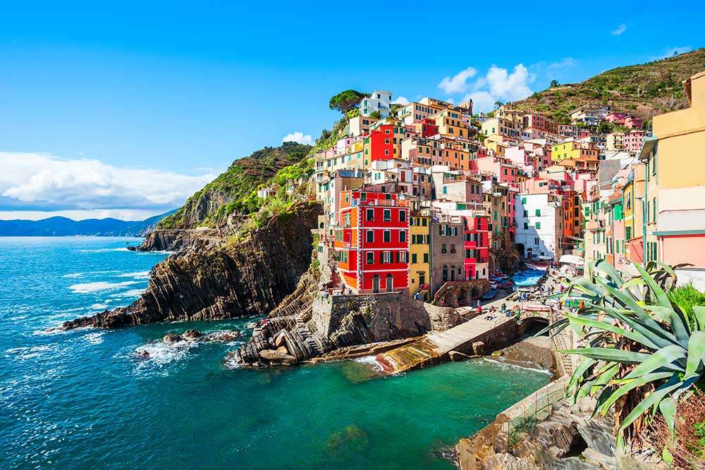 Bela área na Itália puzzle online