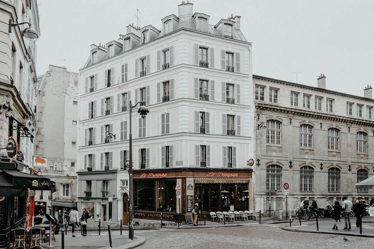 Rue Yvonne le Tac - Париж онлайн пазл
