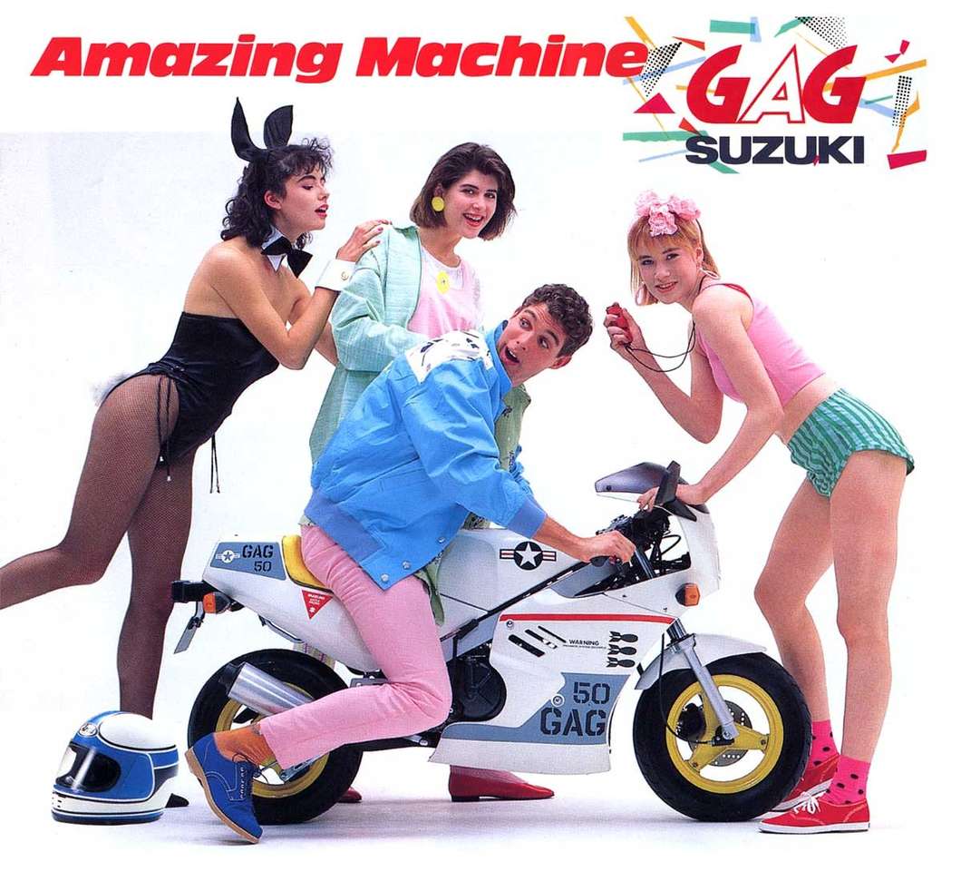 Suzuki cykel Pussel online