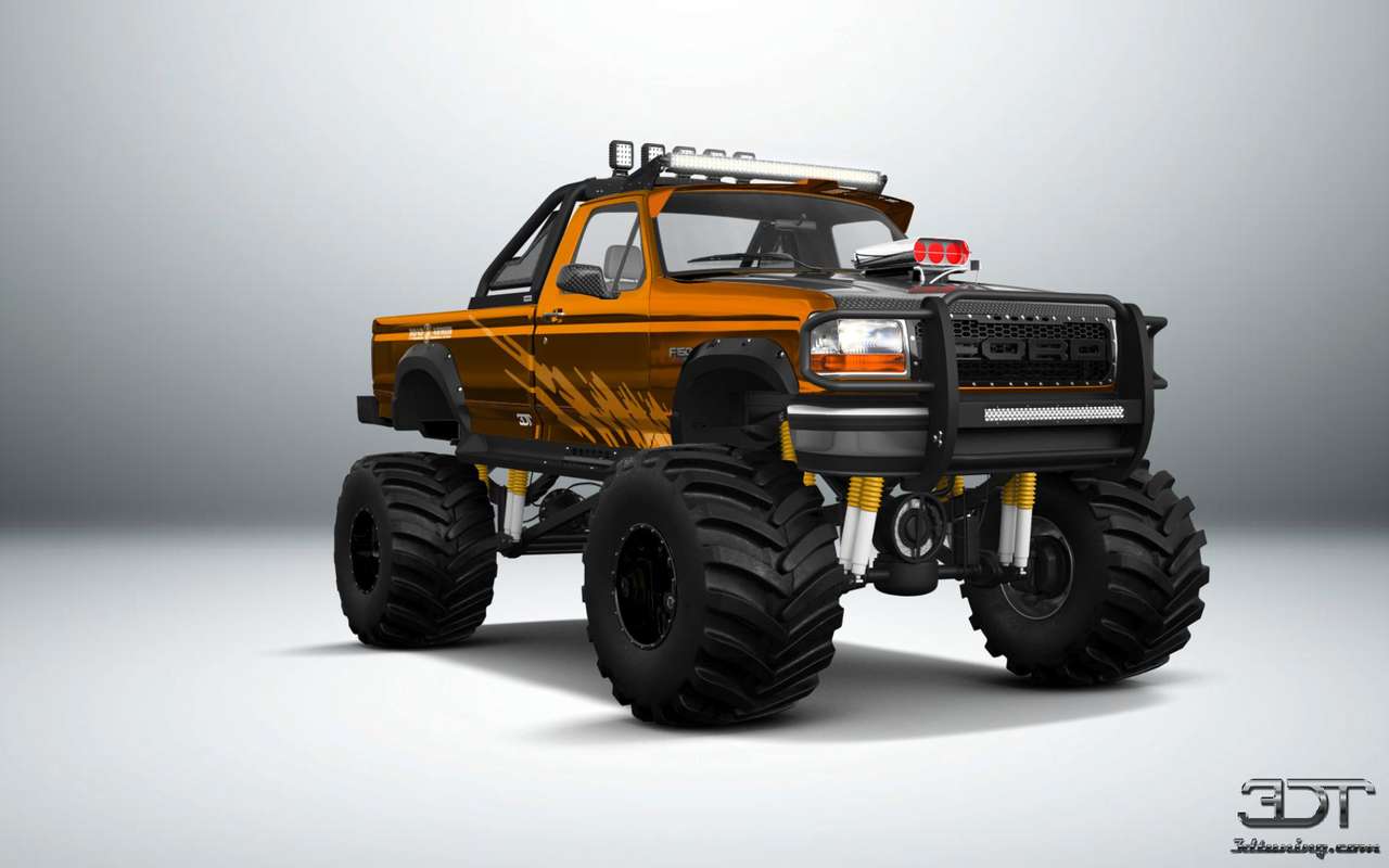 Ford F150 Monstertruck Online-Puzzle