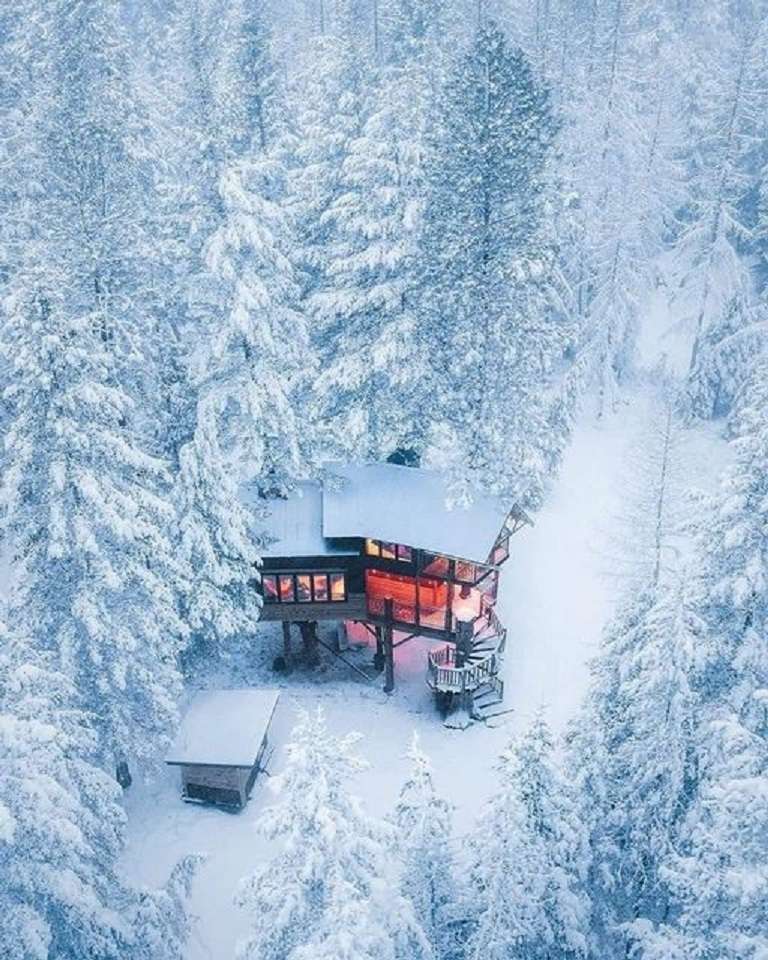 Winter in Montana. legpuzzel online