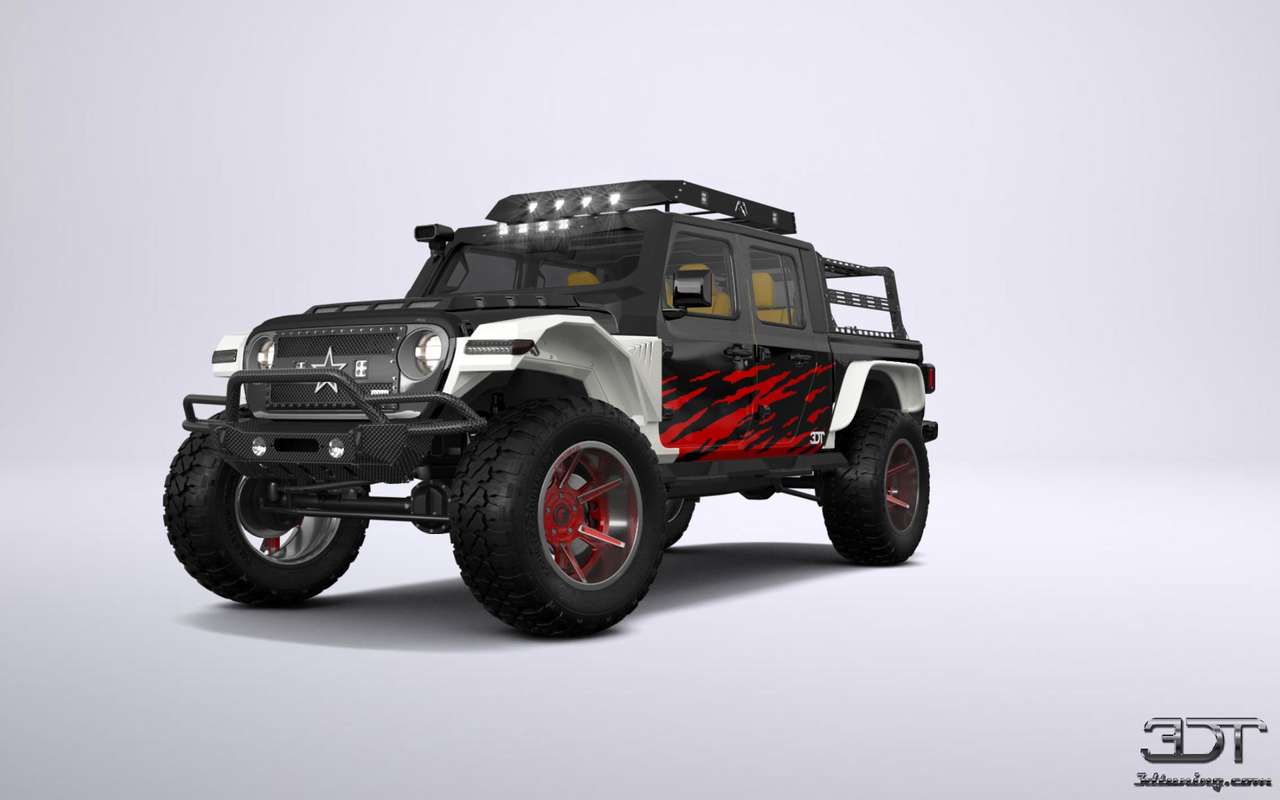 Jeep Gladiator rompecabezas en línea