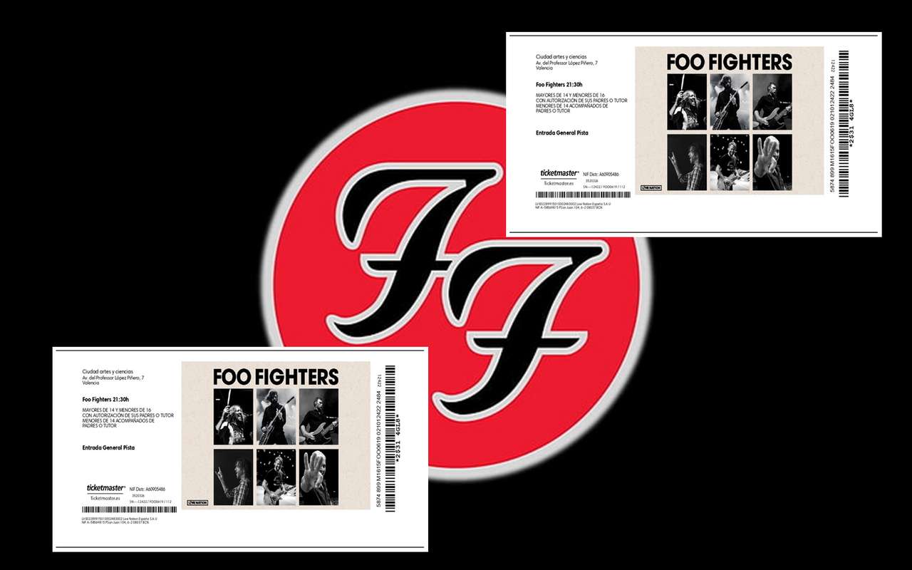 Foo Fighters online puzzel