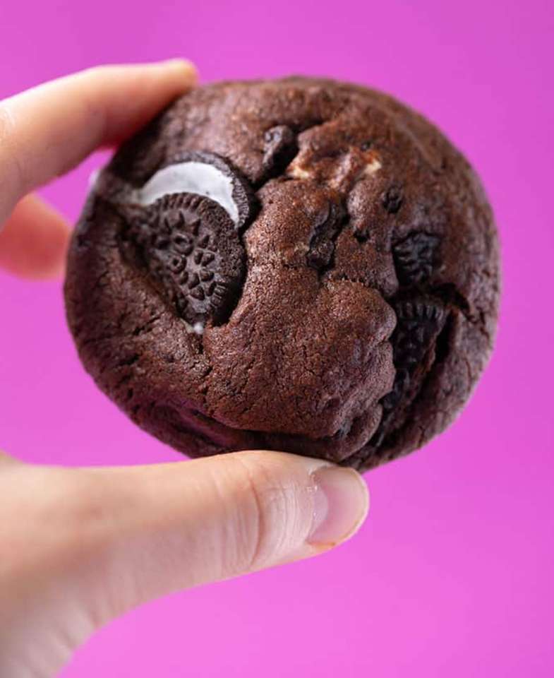 Шоколадне печиво Oreo❤️❤️❤️❤️ онлайн пазл