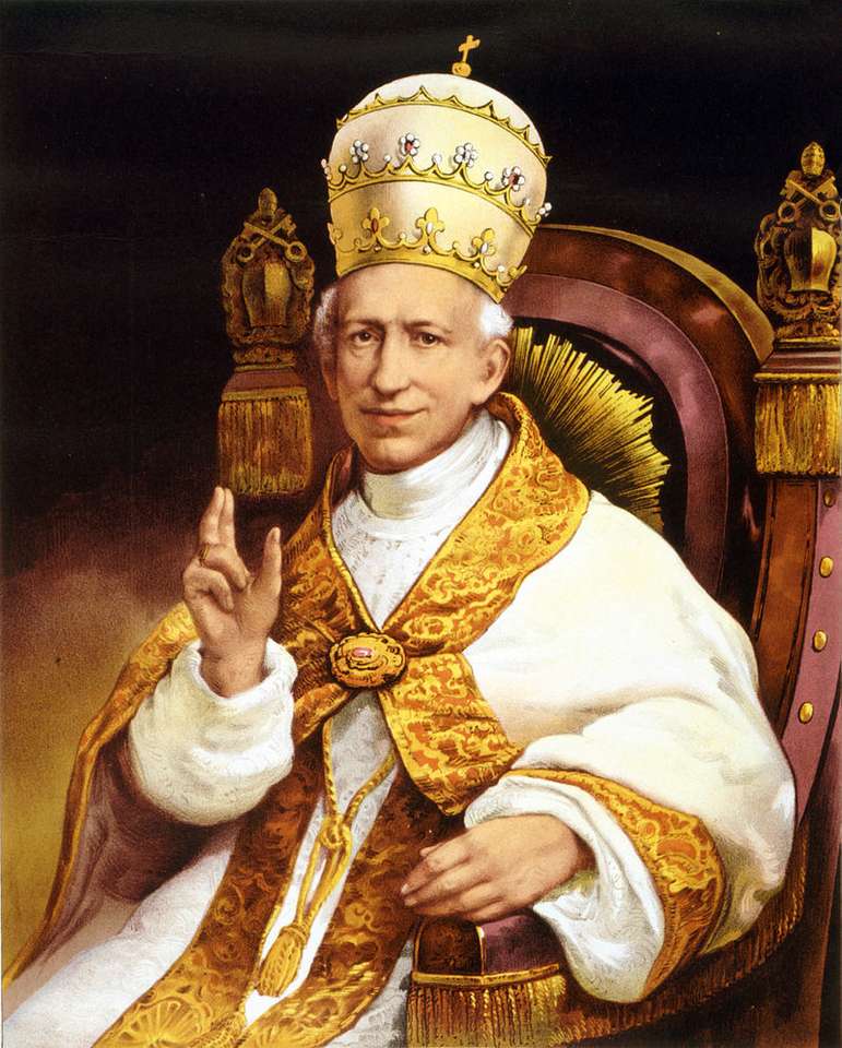 Papa León XIII rompecabezas en línea