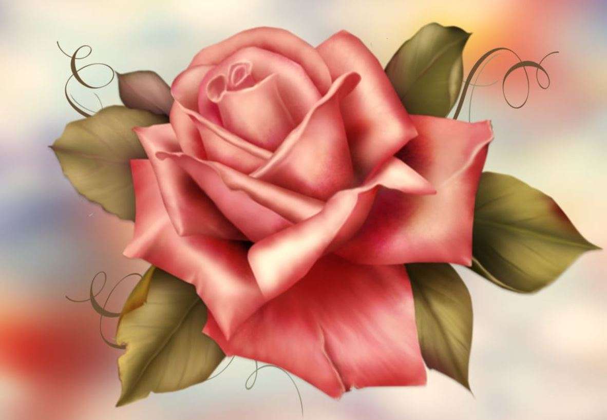 Роза сувенир онлайн пъзел