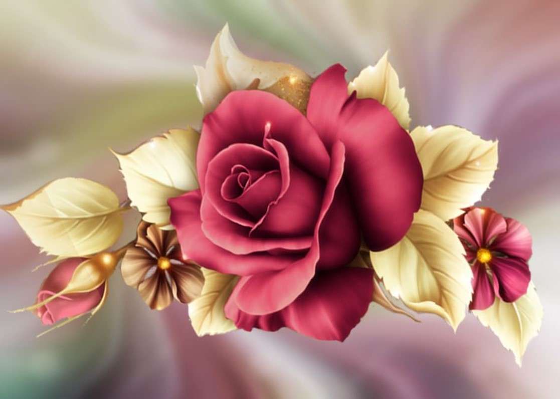 Мейланд роза онлайн пъзел