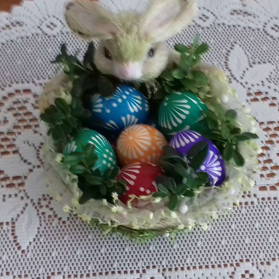 Velikonoční králík. skládačky online