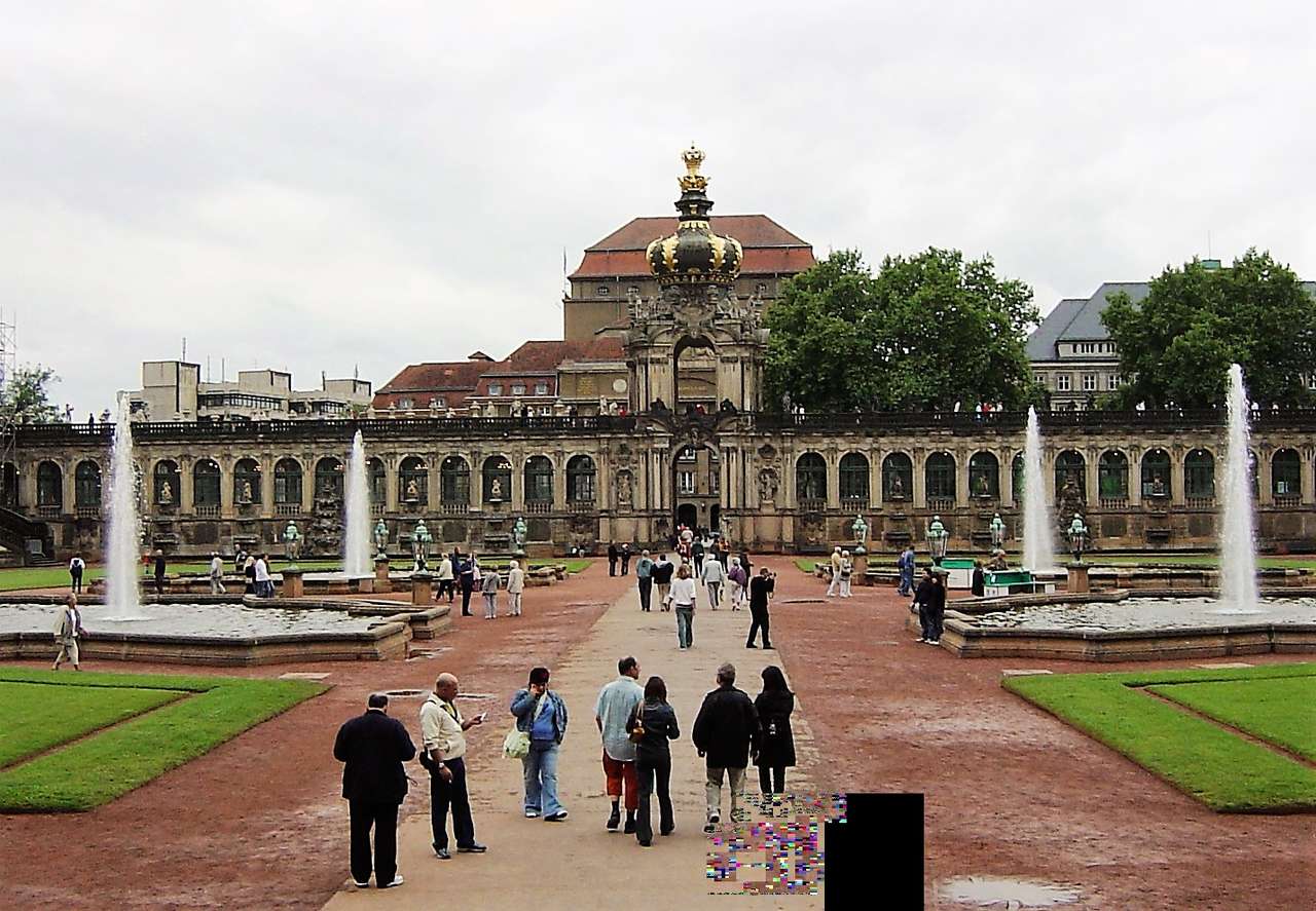 Dresden - der Zwinger Online-Puzzle