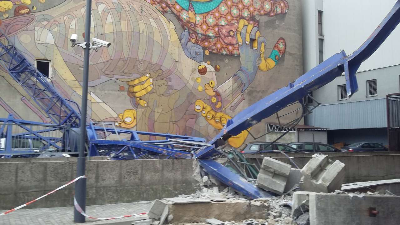 Un murale a Łódź puzzle online