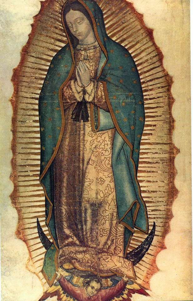 Virgen de Guadalupe пазл онлайн
