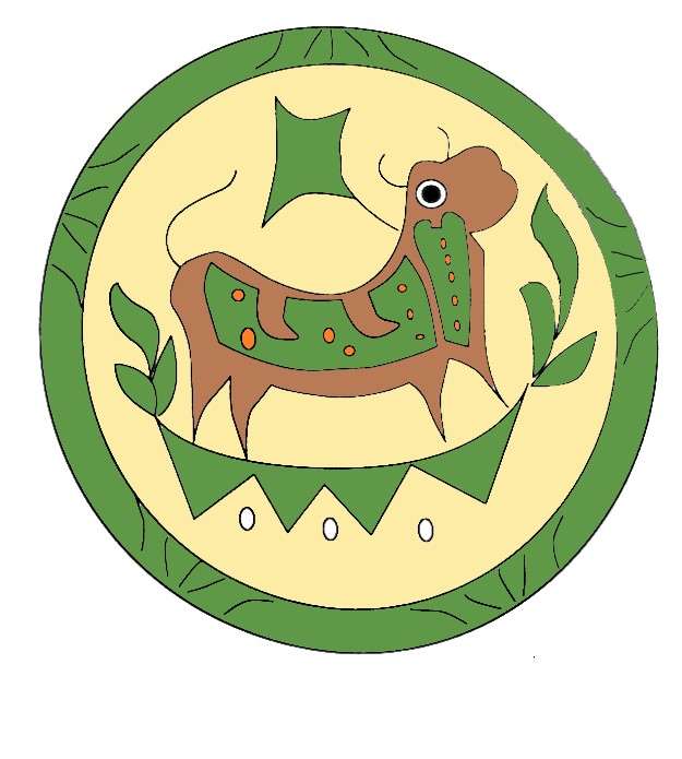 Prato Chuwa com touro - Cusco puzzle online