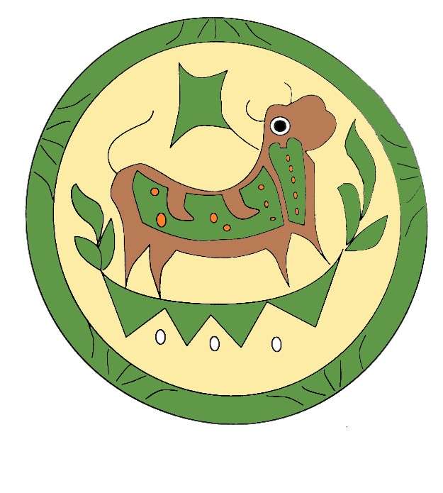 Chuwa dish with bull - Cusco online puzzle