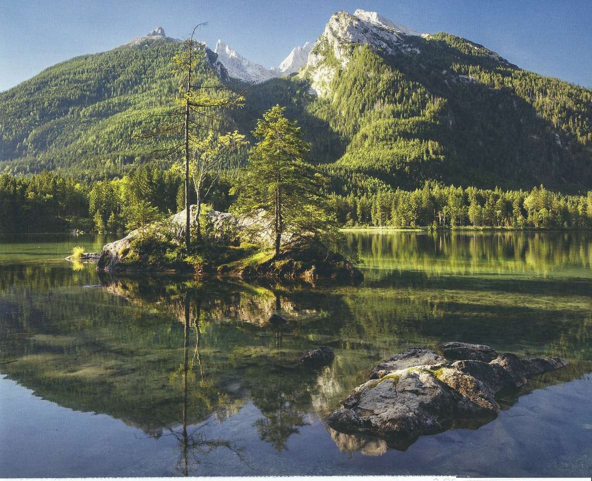 Hintersee in Ramsau Puzzlespiel online