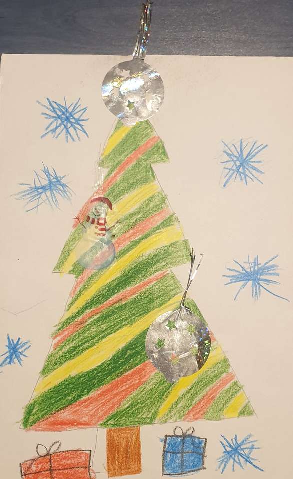 χριστουγεννιάτικο δέντρο παζλ online
