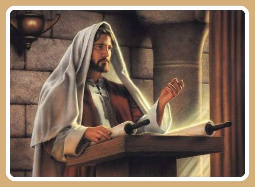 Ježíš v synagoze skládačky online