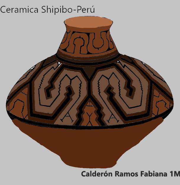 Keramika Shipibo skládačky online