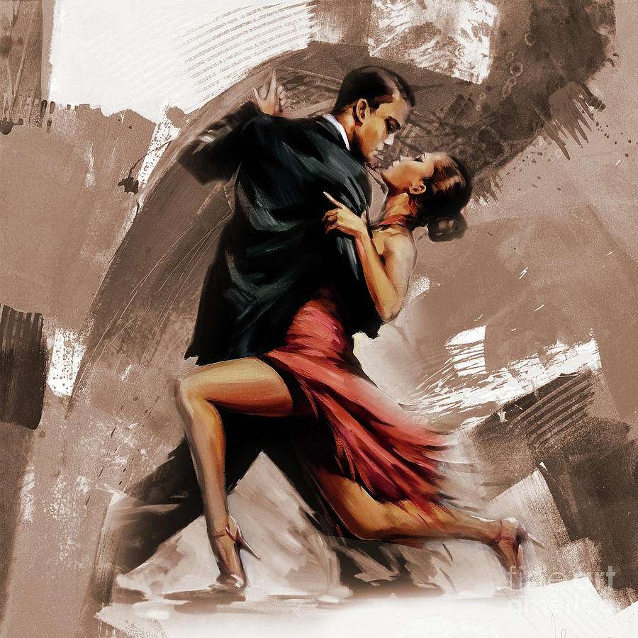 Tango passionné puzzle en ligne