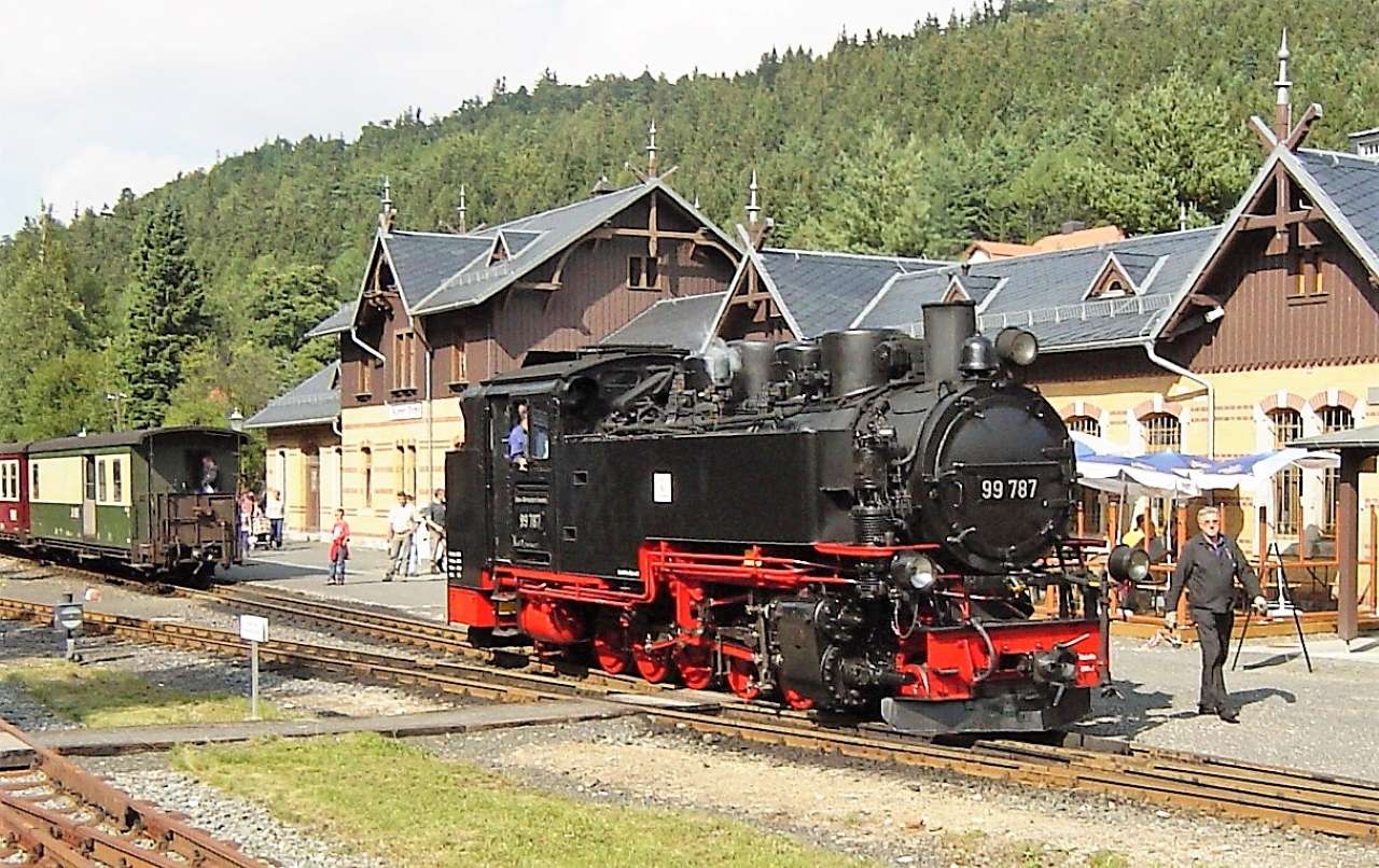 Steam in the Zittau Mountains online puzzle