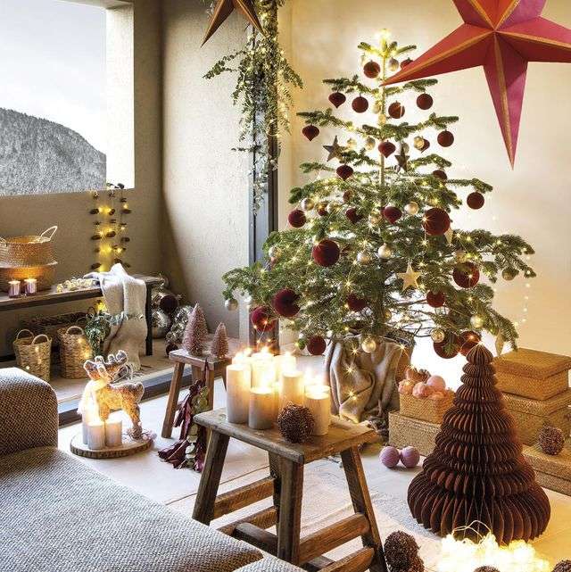 σπίτι διακοσμημένο για τα Χριστούγεννα παζλ online
