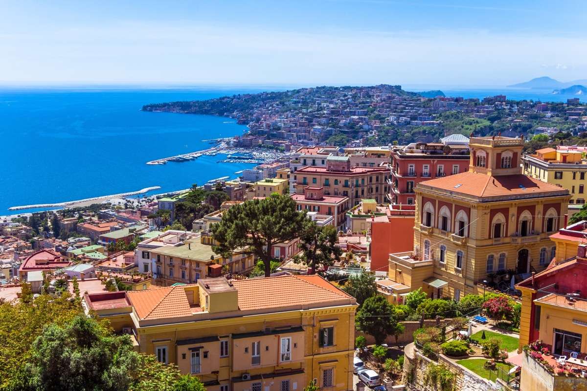 Naples and the Gulf of Naples online puzzle