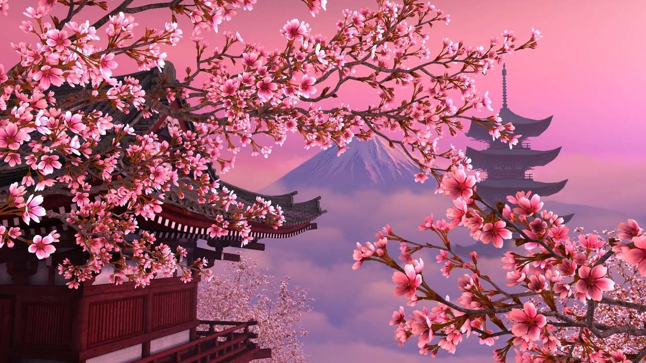 Βουνό Φούτζι Ιαπωνία online παζλ